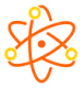 ícone de átomo